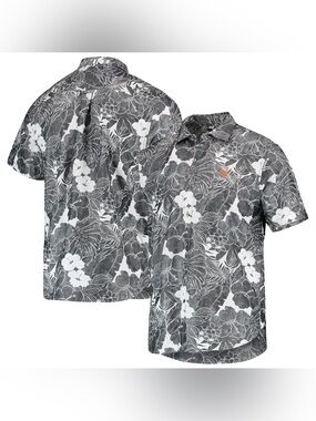Tommy Bahama Texas Longhorns Coconut Point IslandZone Button-Up Shirt Men’s M